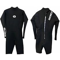 Amazon | メンズウェットスーツ 3mm×2mm ビーウェット ロング